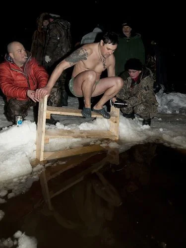 я на крещение
