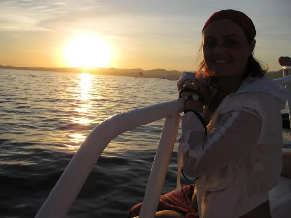закат на Красном море